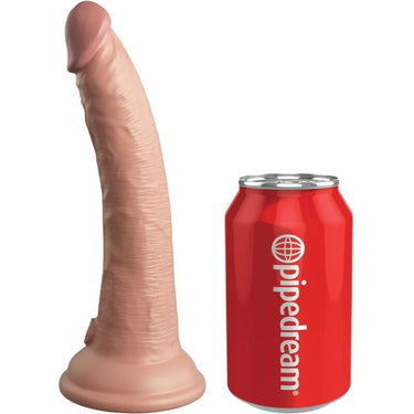 Dildo in Silicone Doppia Densità King Cock Elite - Realistico e Versatile